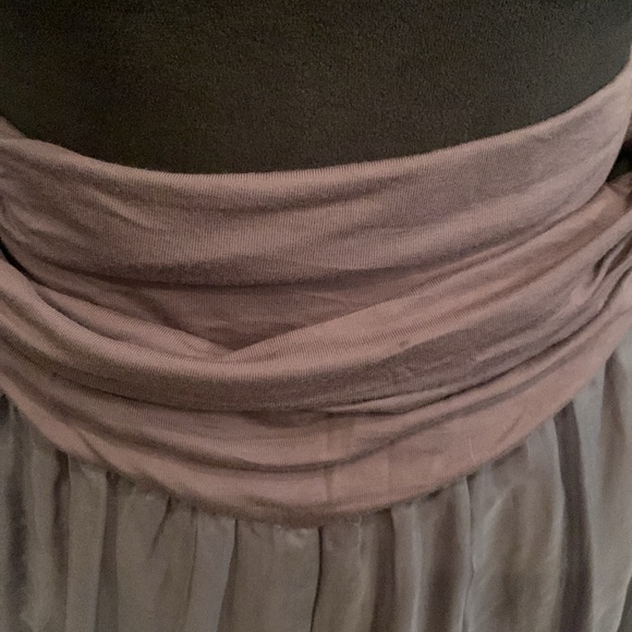 Sexy gray pants with a gray sheer overlay. Elastic waist.By CARAPACE.MEDIUM - Picture 2 of 5